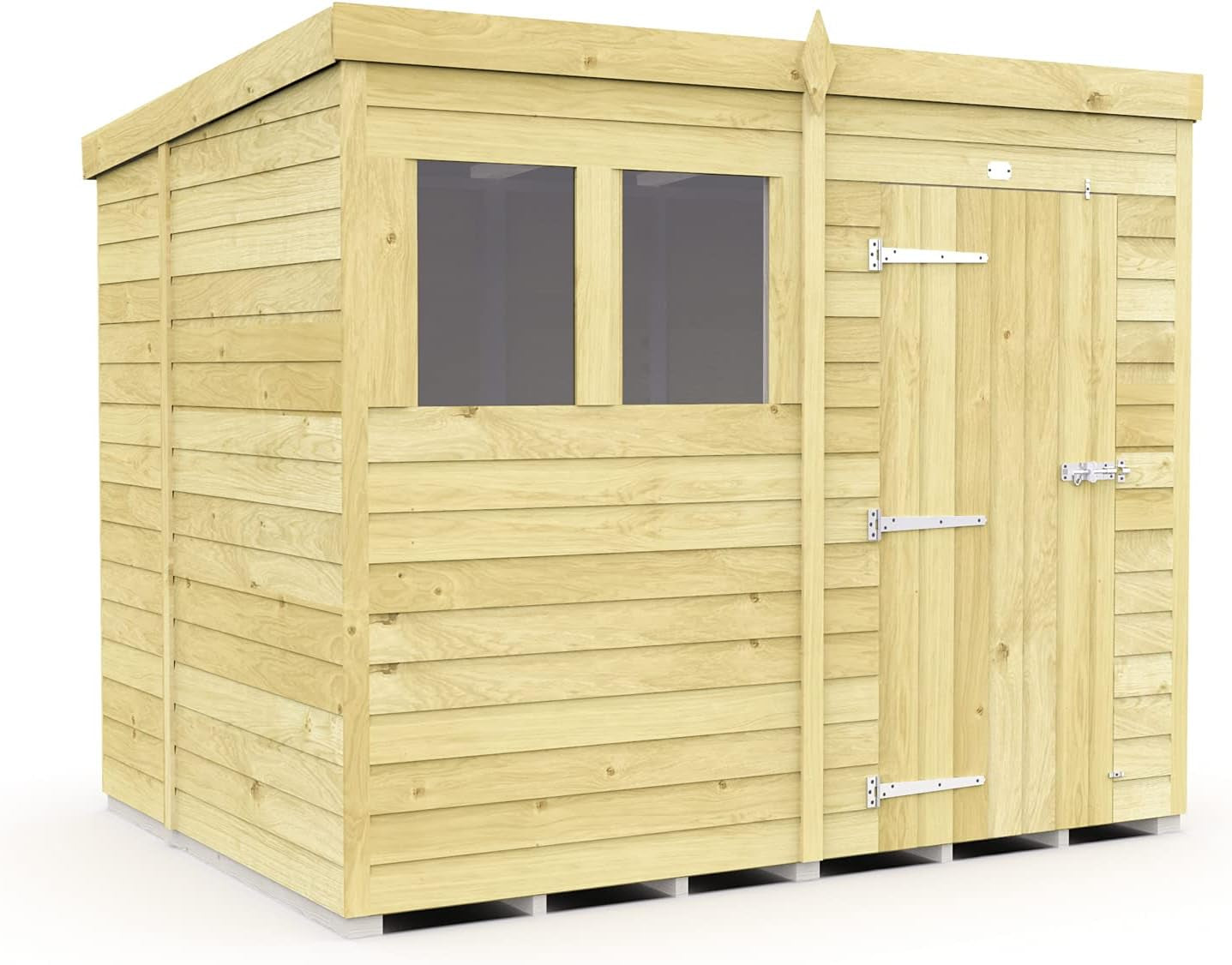 8X6 Pent Shed Fast 2-5 Days Delivery Anywhere in the U.K